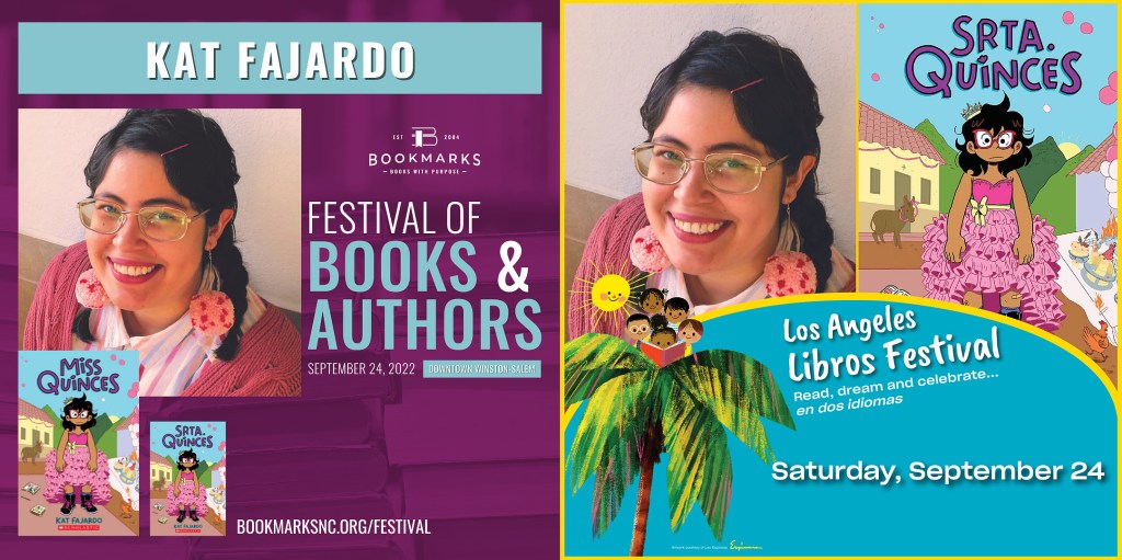 Bookmarks AND LA Libros (virtual) Sat. Sept&nbsp;24th